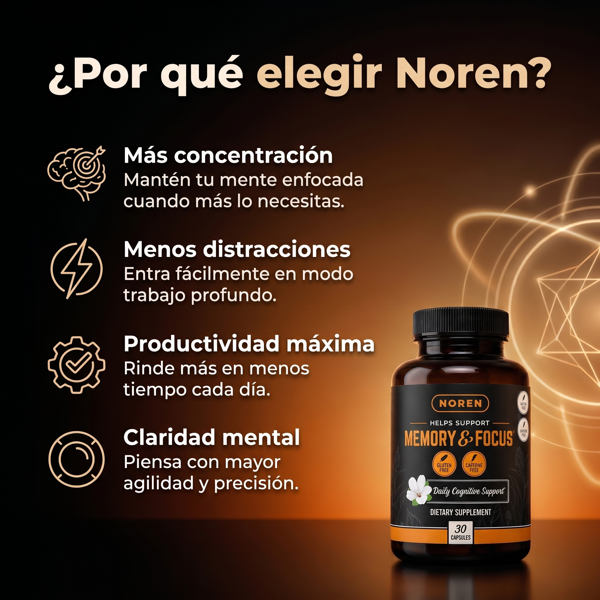 NeuroFocus™ | Enfoque y Claridad Mental Diaria