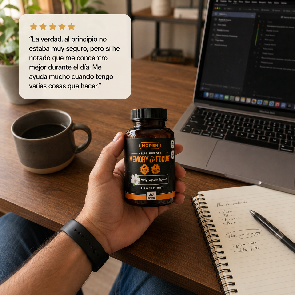 NeuroFocus™ | Enfoque y Claridad Mental Diaria